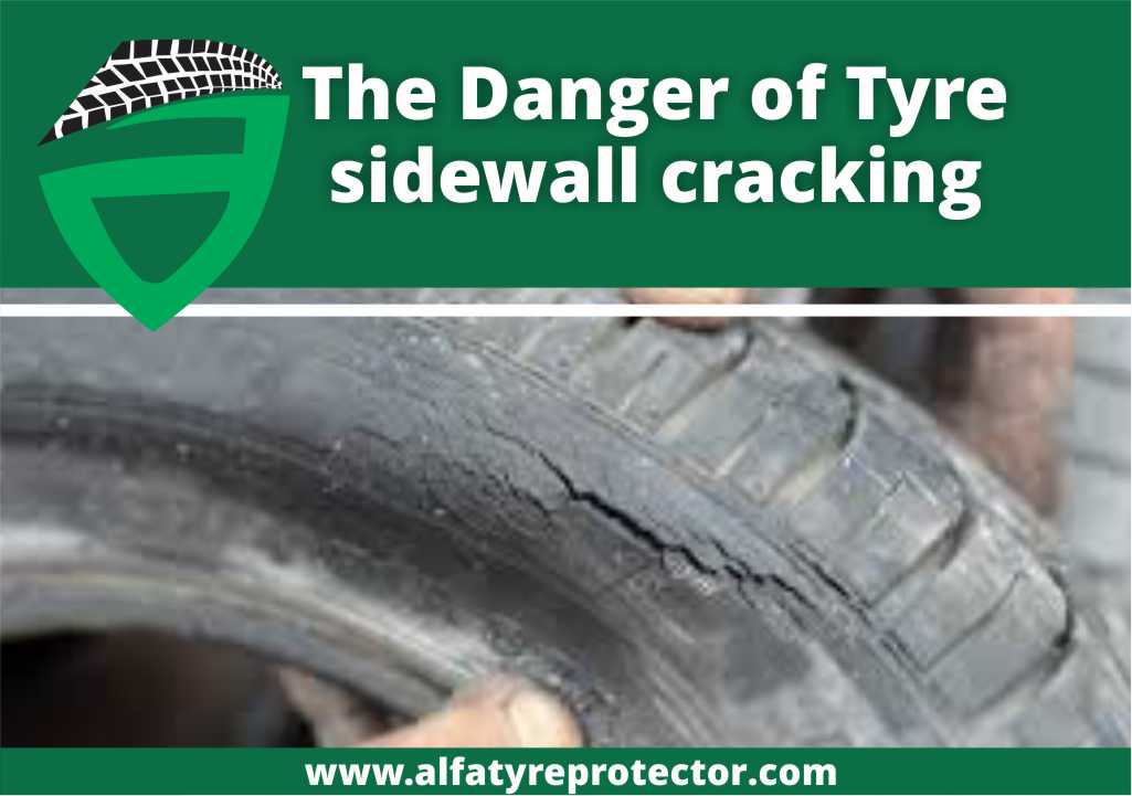 Tyre sidewall cracking